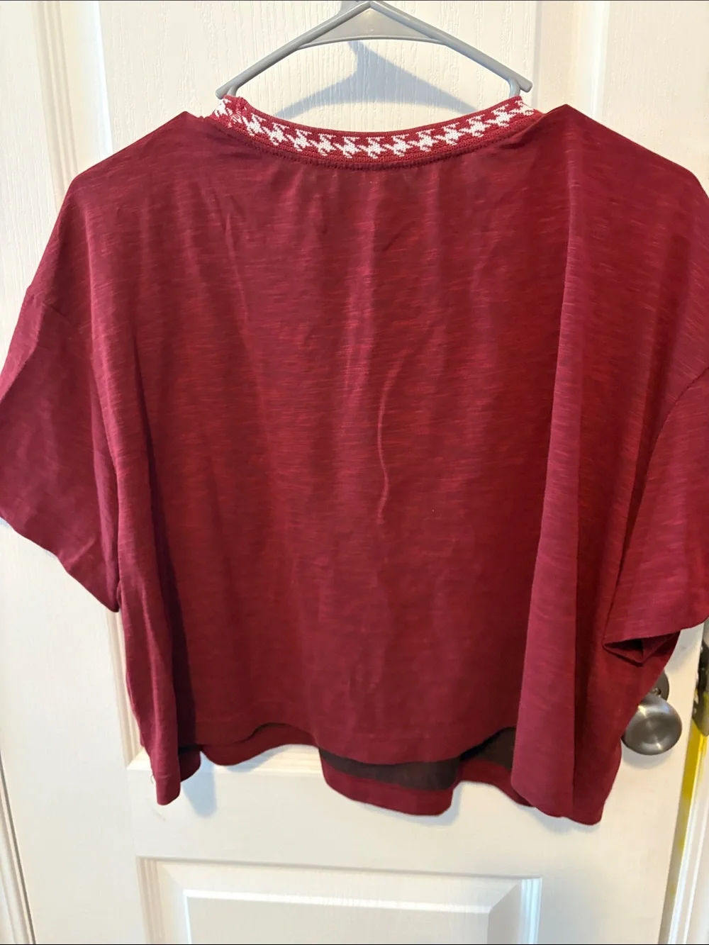 Nike cropped tee